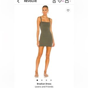 Bradian Lovers and Friends Knit Dress- Green